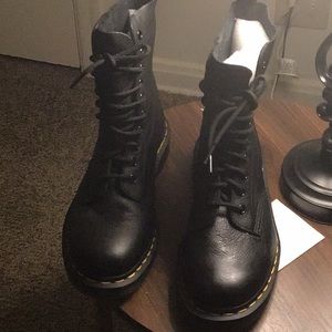 Womens dr martens combat boots